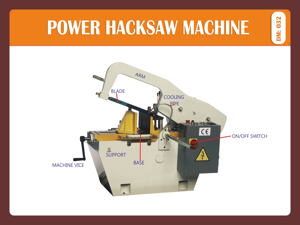 POWER HACKSAW MACHINE
