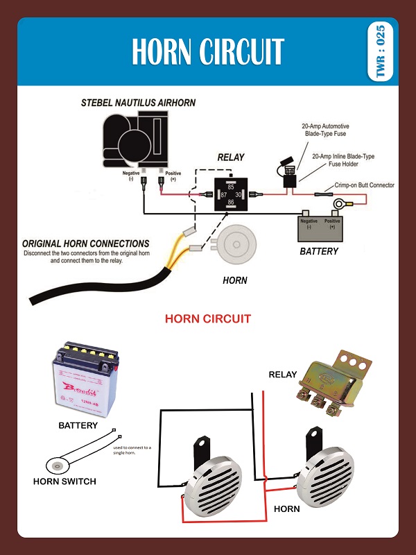 HORN CIRCUIT