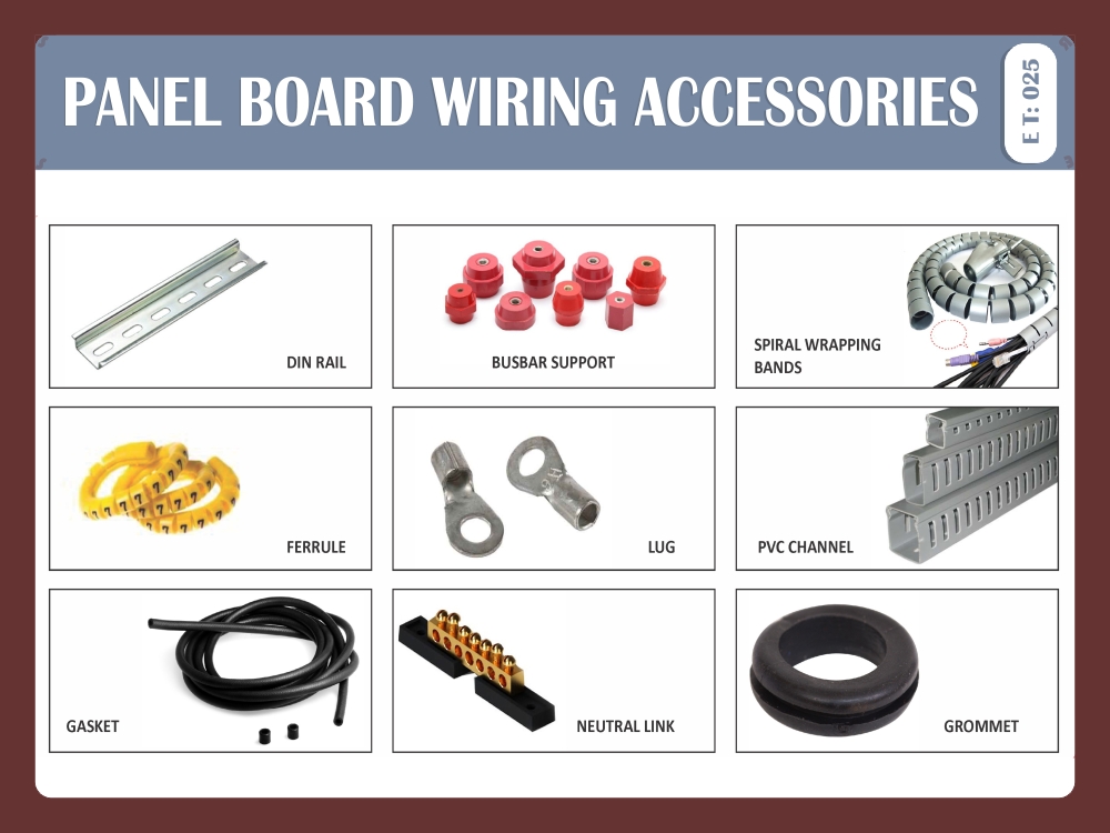 PANEL BOARD WIRING ACCESSORIES