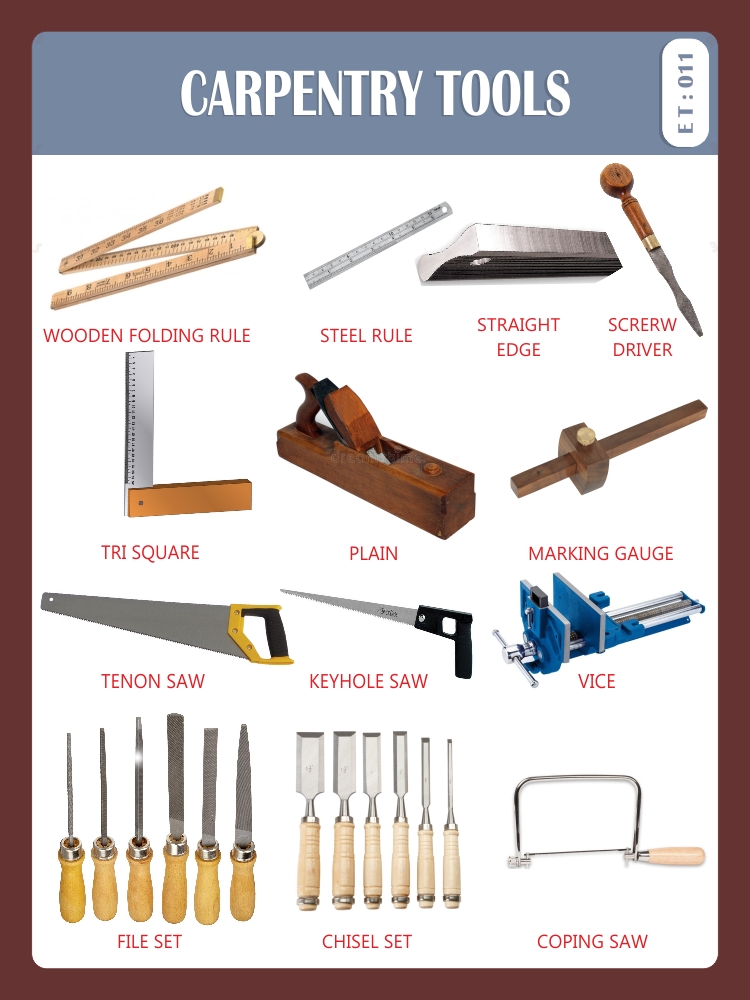 CARPENTRY TOOLS