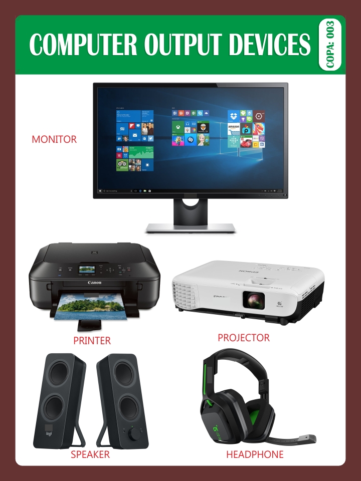 COMPUTER OUTPUT DEVICES