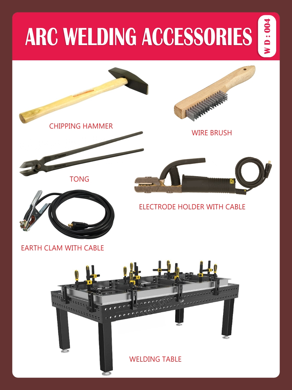 ARC WELDING ACCESSORIES